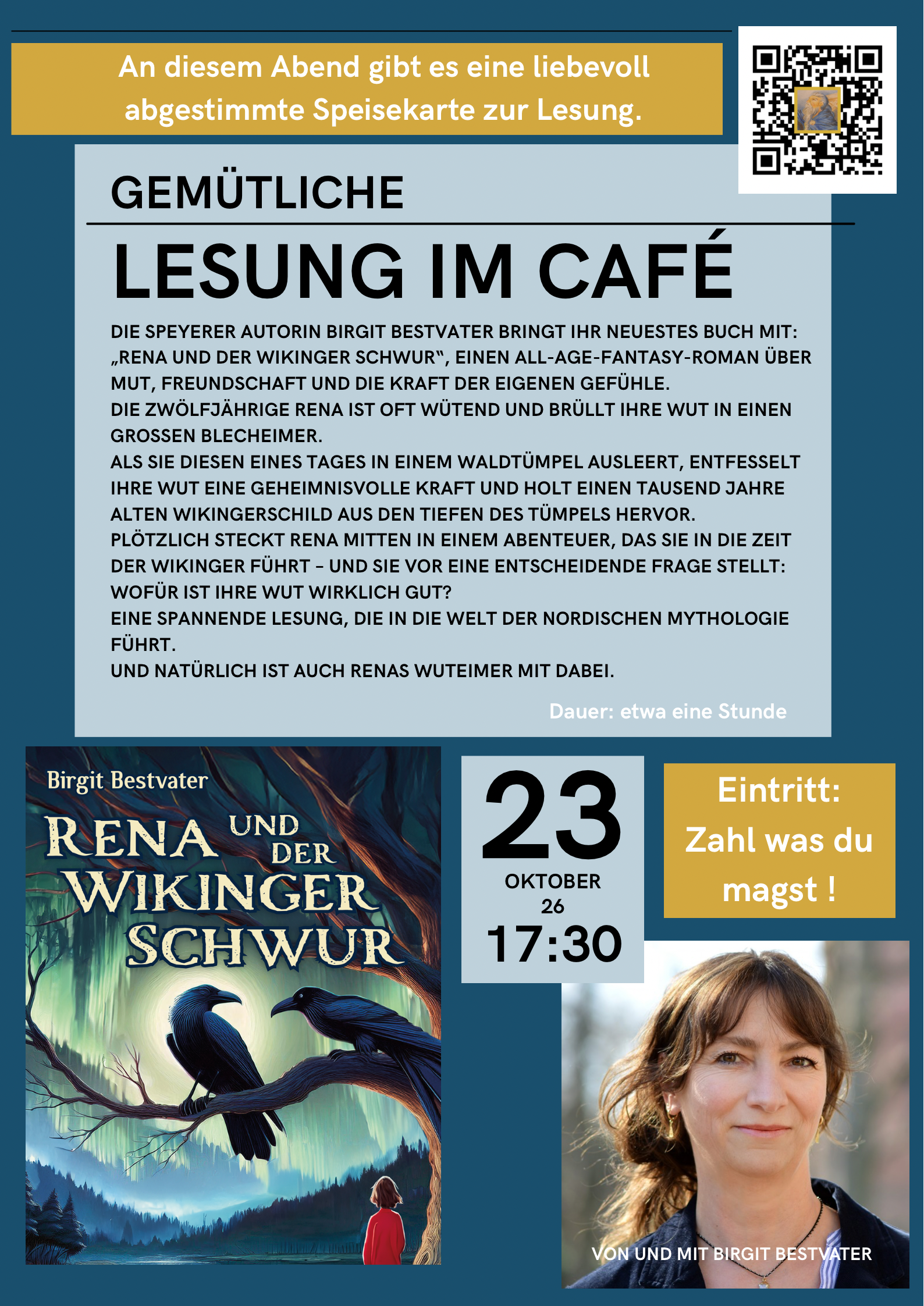Mehr über den Artikel erfahren Lesung im Café